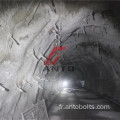 Boulon d'exploitation minière souterraine Split Set Stabilisateur Rock Bolts